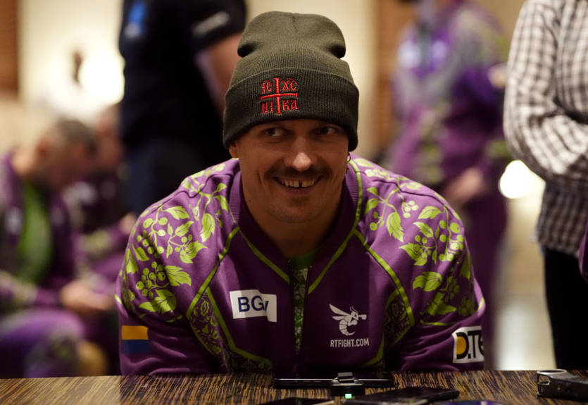 "Люблю тебе, жадібне пузо": Усик записав звернення до Ф'юрі перед реваншем