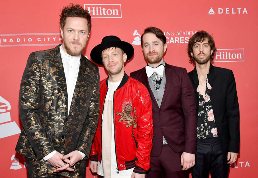Группа Imagine Dragons выступит на финале Лиги чемпионов