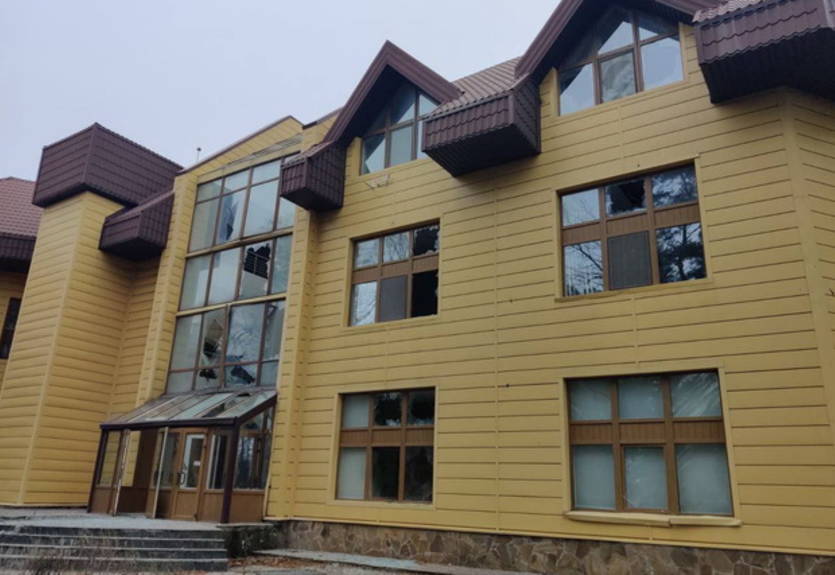 База Днепра-1 пострадала от российского обстрела