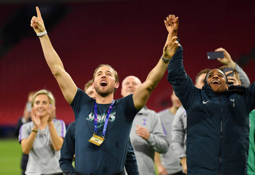 Кейн произнес мотивирующую фразу в перерыве матча с Аяксом