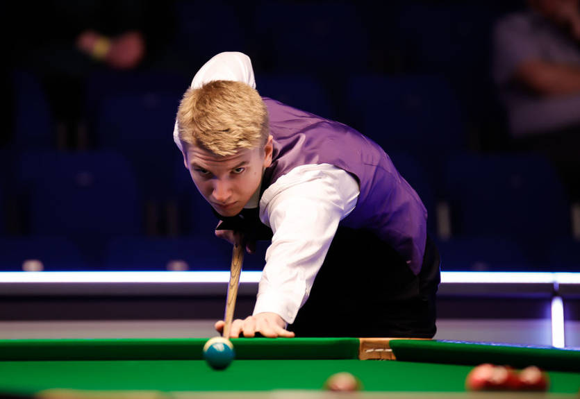 Украинский снукерист впервые в истории оформил максимальный брейк