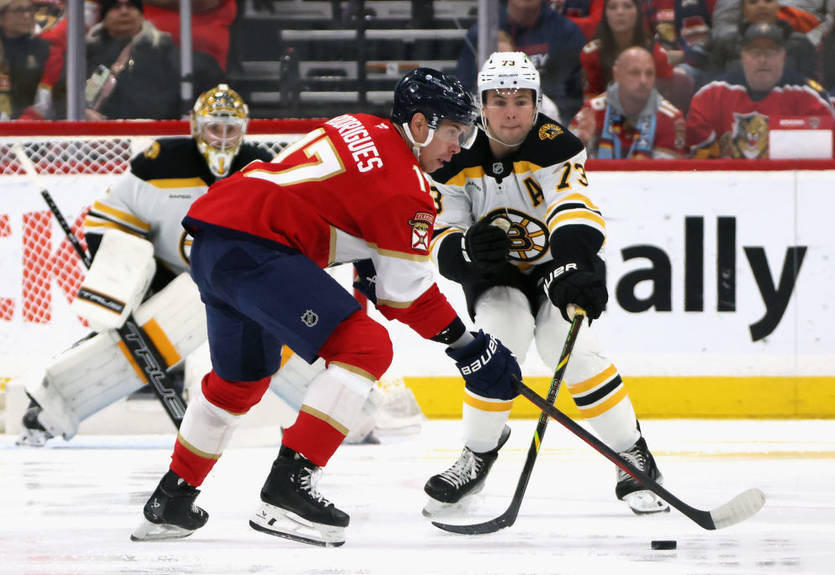 НХЛ: Бостон обіграв Флориду, Вегас поступився Рейнджерс, перемоги Едмонтона, Вінніпега й Далласа