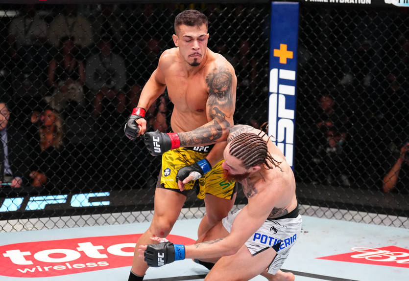 Потєря зазнав швидкої нищівної поразки на UFC Fight Night 249