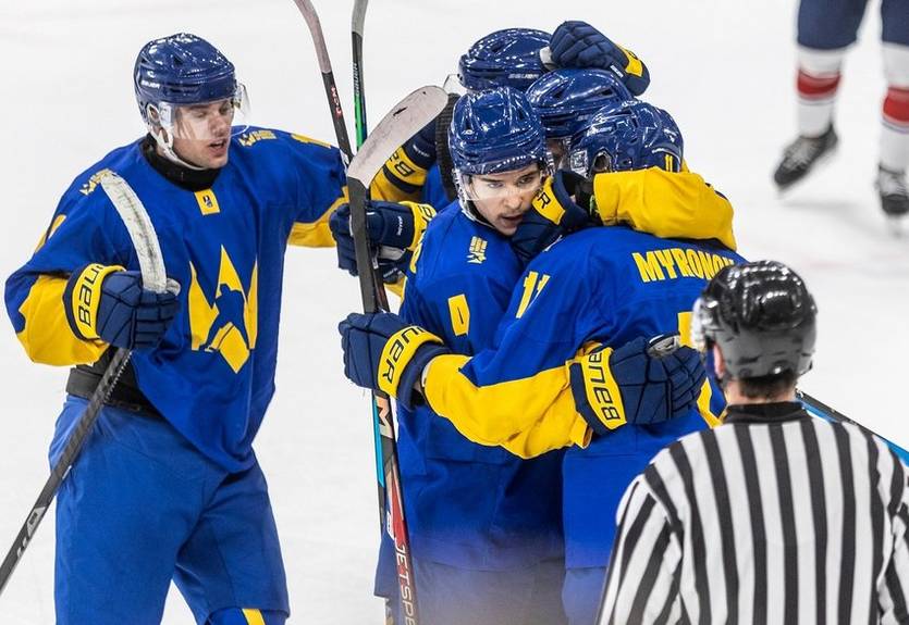 Юниорская сборная Украины по хоккею выиграла чемпионат мира в дивизионе IB