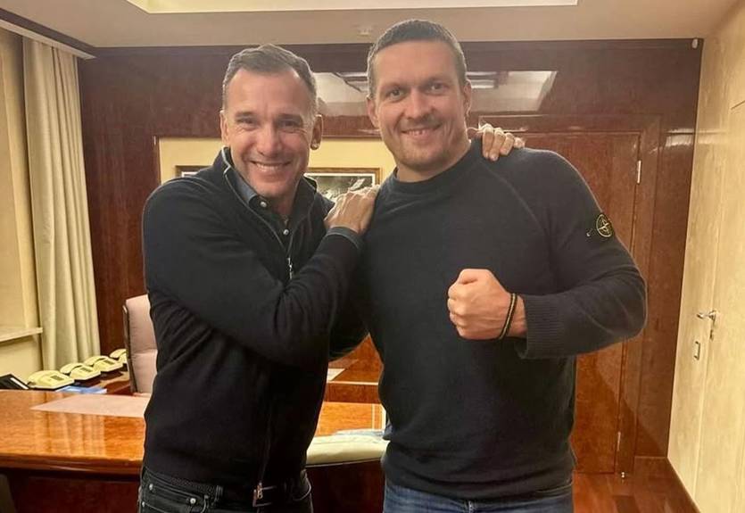 "З днем народження, чемпіоне": Шевченко звернувся до Усика на честь свята