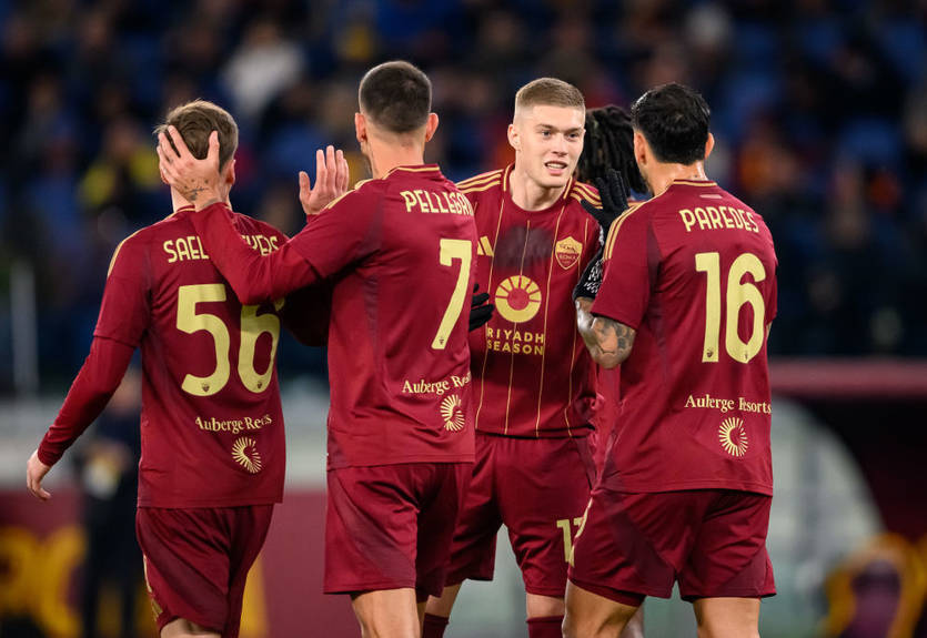 Рома с голом Довбика одержала победу над Дженоа Рома с голом Довбика одержала победу над Дженоа