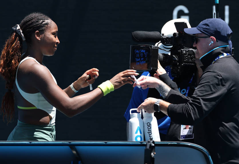 Гауфф "отпела" TikTok после выхода в четвертьфинал Australian Open Гауфф "отпела" TikTok после выхода в четвертьфинал Australian Open