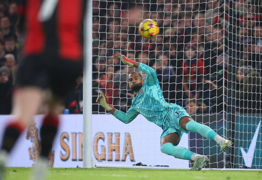 Частіше за воротаря Челсі помиляється тільки кіпер аутсайдера АПЛ