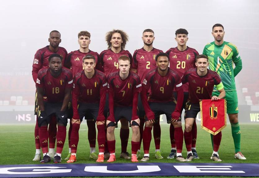 Бельгия определилась, где примет Украину в плей-офф Лиги наций