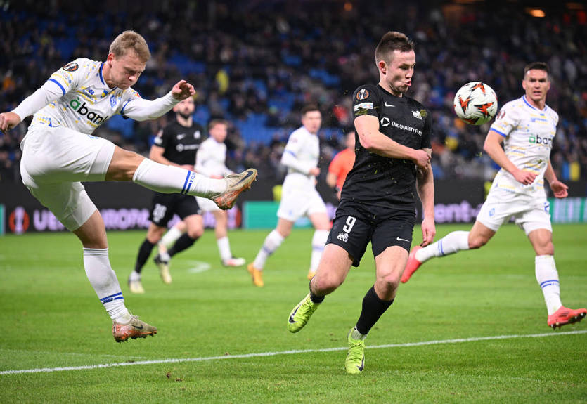 Динамо - РФШ 1:0 відео гола та огляд матчу Ліги Європи