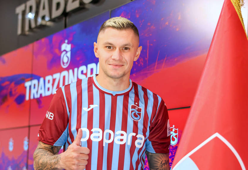 Зубков назвав свою мету після дебюту за Трабзонспор