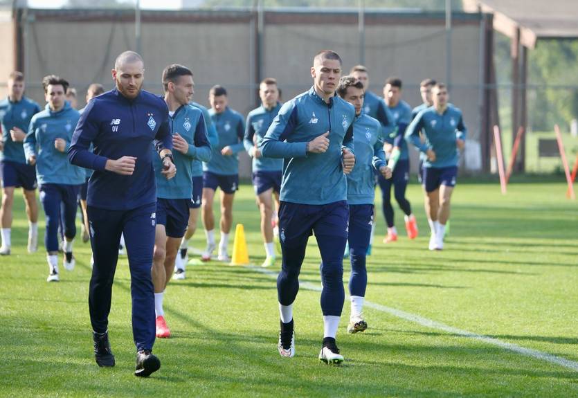 Динамо начало завершающий этап подготовки ко второй части сезона