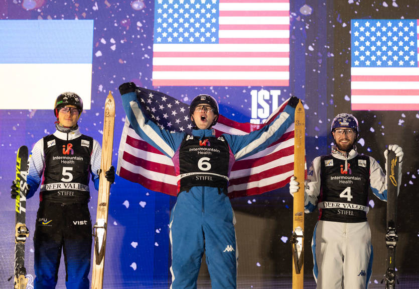 Котовський завоював "срібло" Кубка світу з лижної акробатики