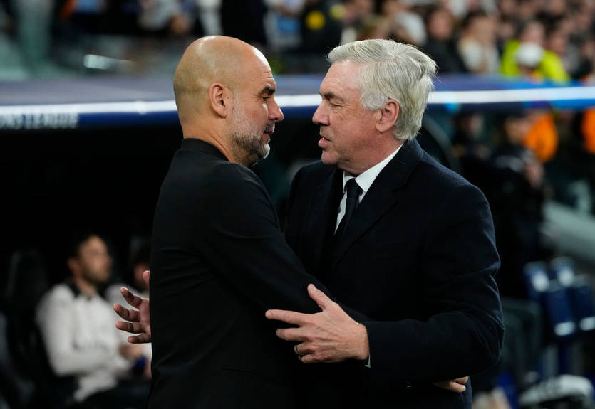 Гвардиола и Анчелотти стали соавторами интересного достижения в Лиге чемпионов