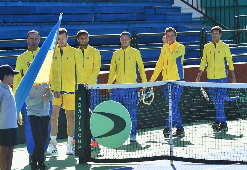 Украина узнала соперника по Второй Мировой группе Кубка Дэвиса